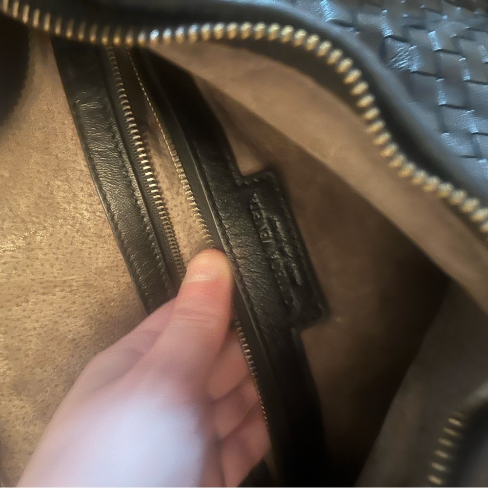 Black Tote Bag - bottega hobo intrecciato - Picture 6 of 8